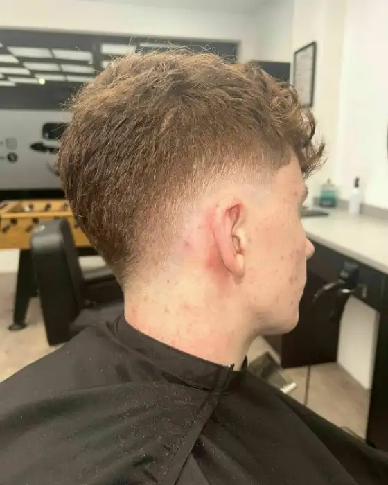 Flawless zero-gap skin fade execution by master barbers at Goodfellas Leighton Buzzard LU7